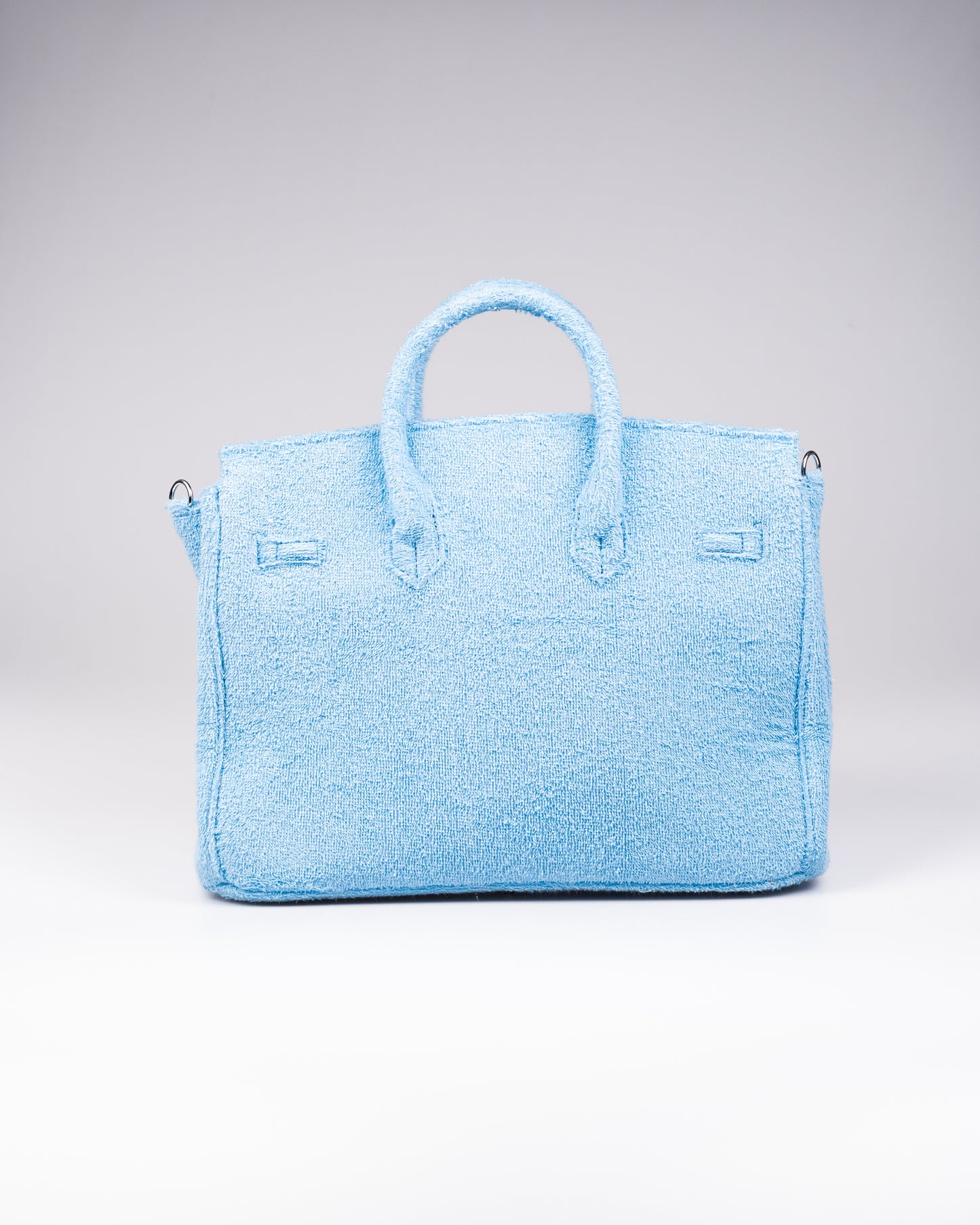 Cedriné Paris Sky Blue Terry Handbag