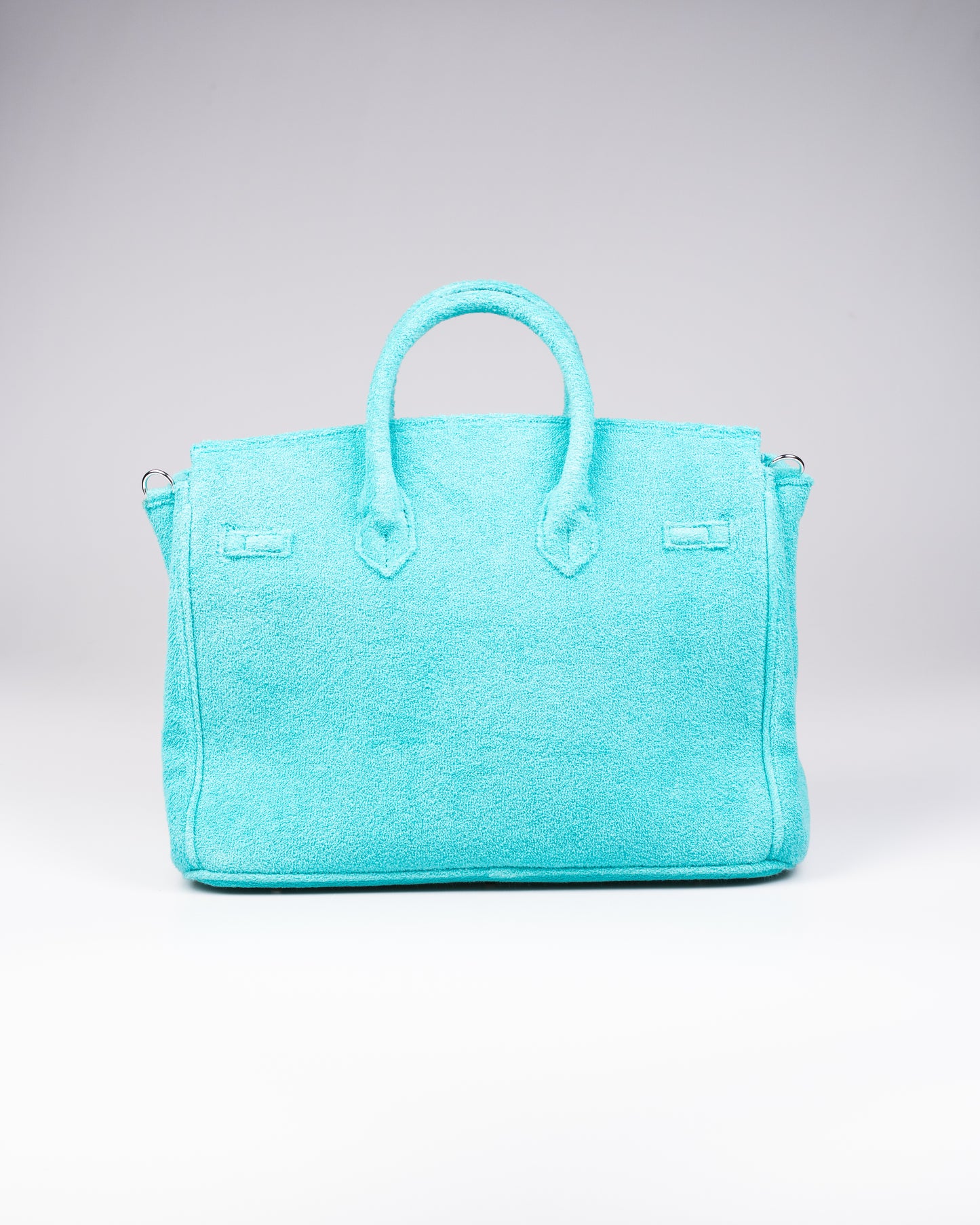 Cedriné Paris Tiffany Aqua Terry Handbag