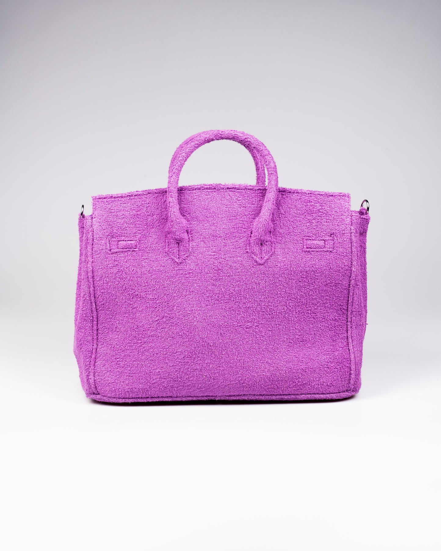 Cedriné Paris Violet Terry Handbag