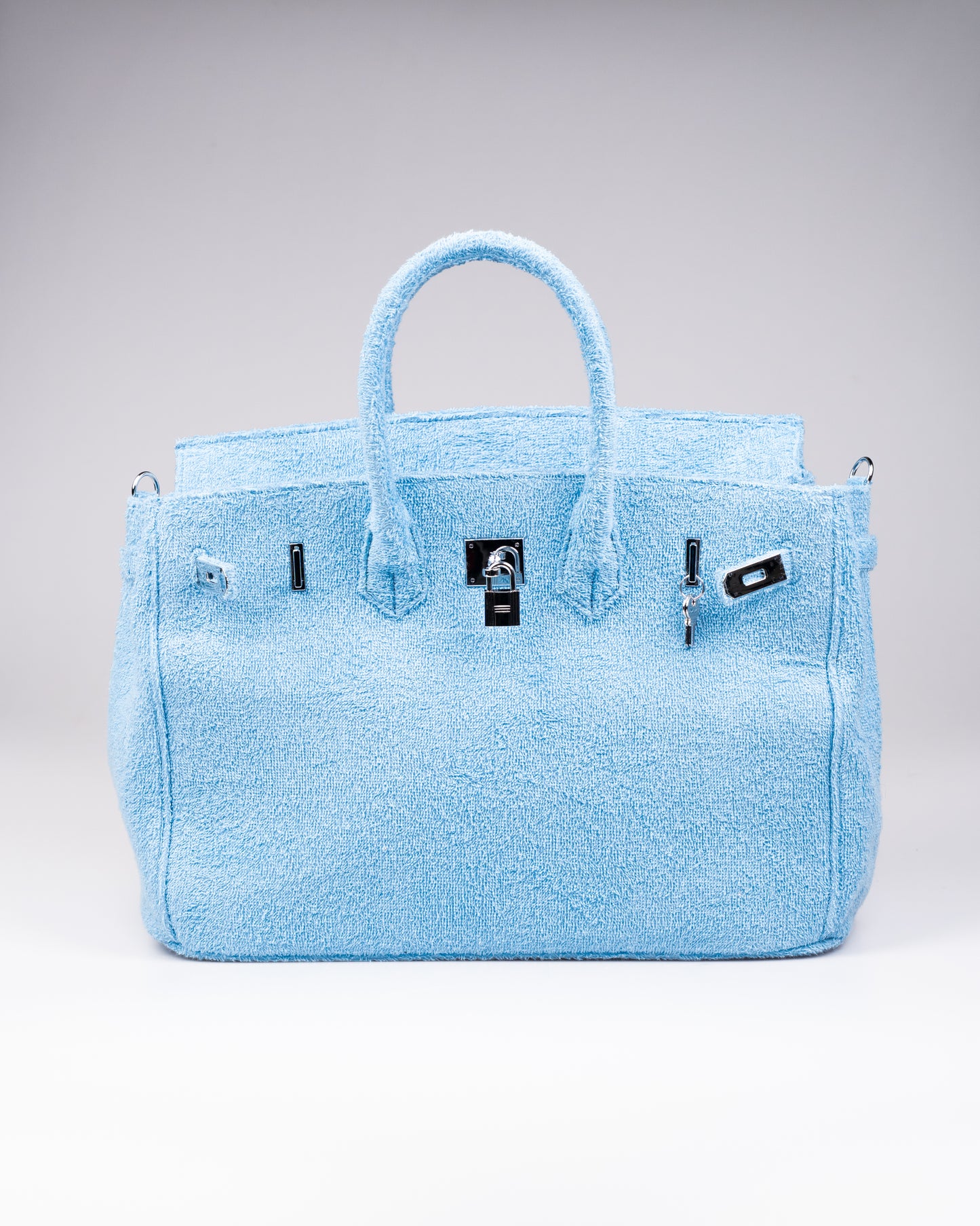 Cedriné Paris Sky Blue Terry Handbag