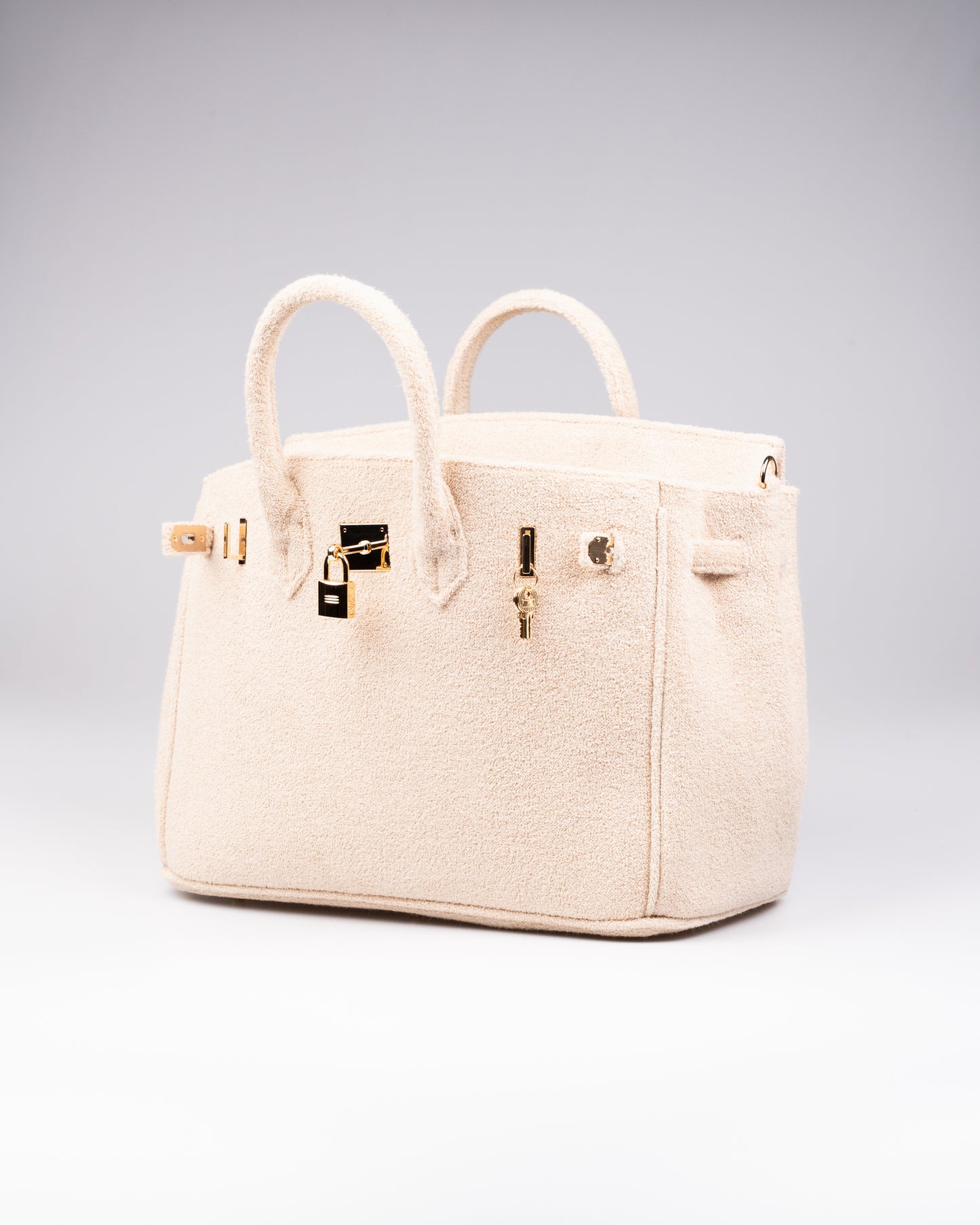 Cedriné Paris Sand Beige Terry Bag
