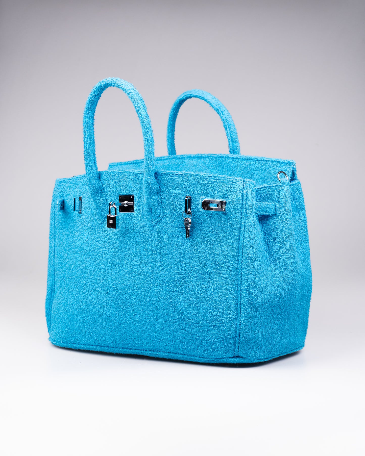 Cedriné Paris Ocean Blue Terry Handbag