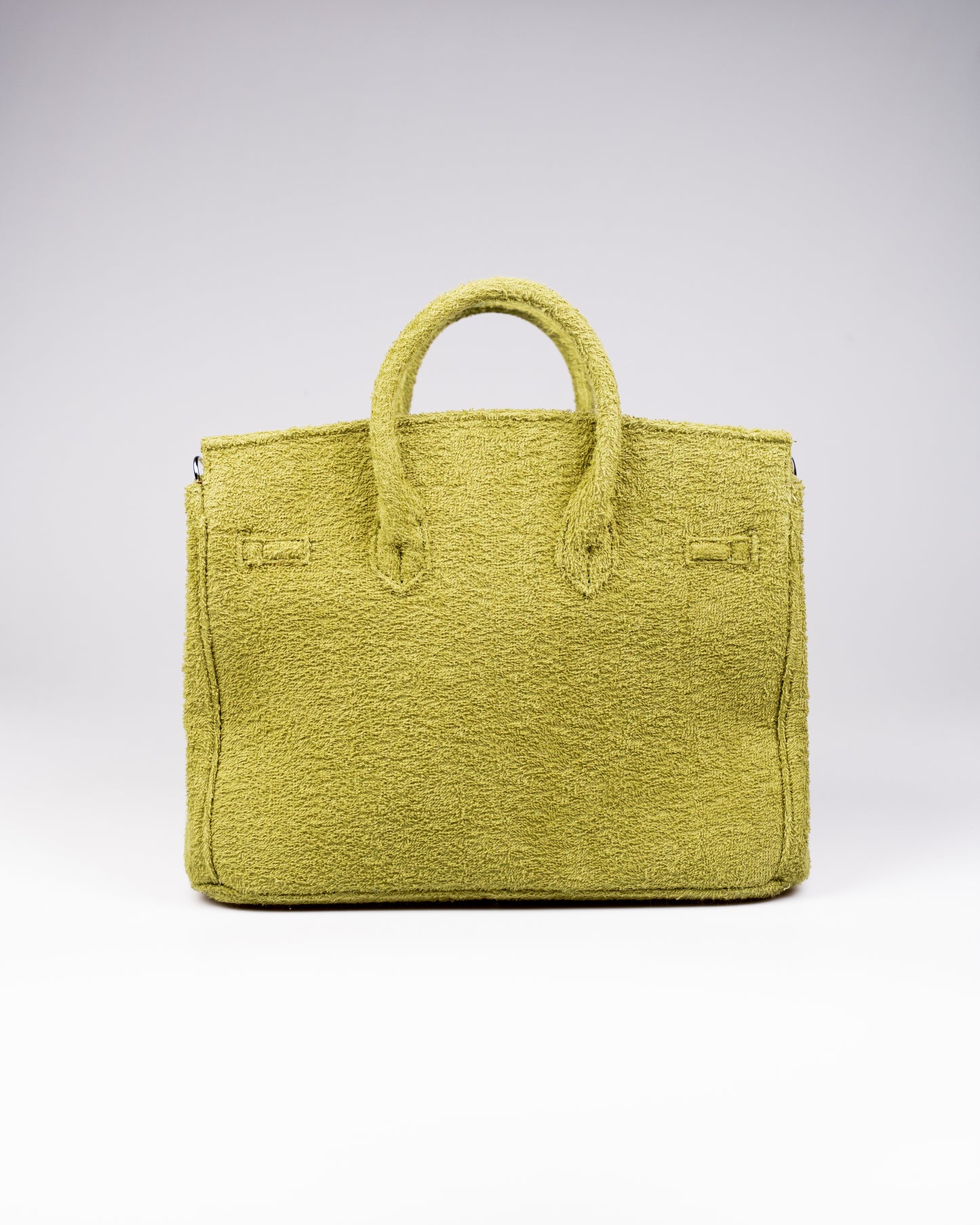 Cedrine Paris Olive Gold Terry Handbag