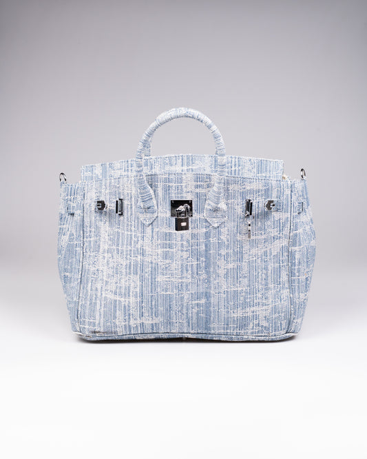 Cedriné Paris Jean Blue ( Limited Edition ) Terry Handbag