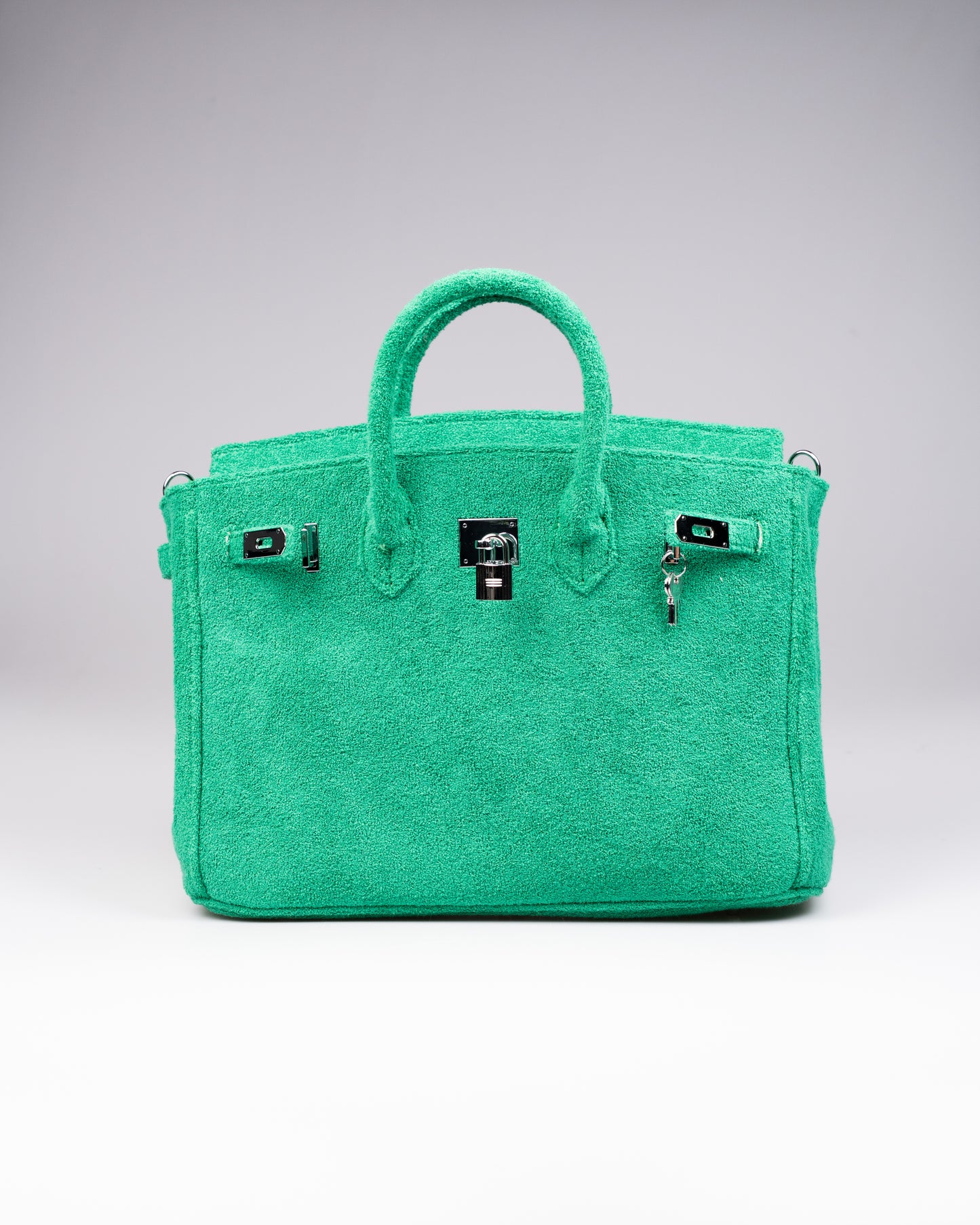 Cedrinè Paris Botanical Green Terry Handbag