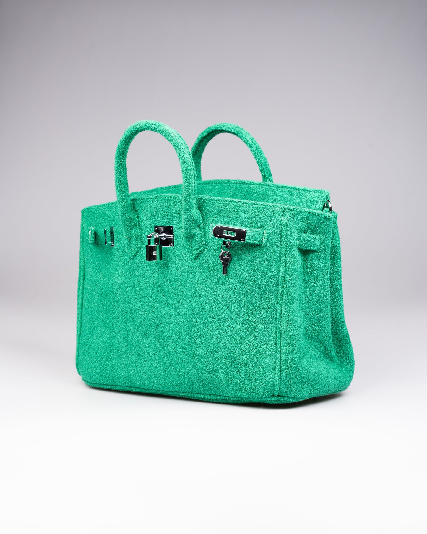 Cedrinè Paris Botanical Green Terry Handbag