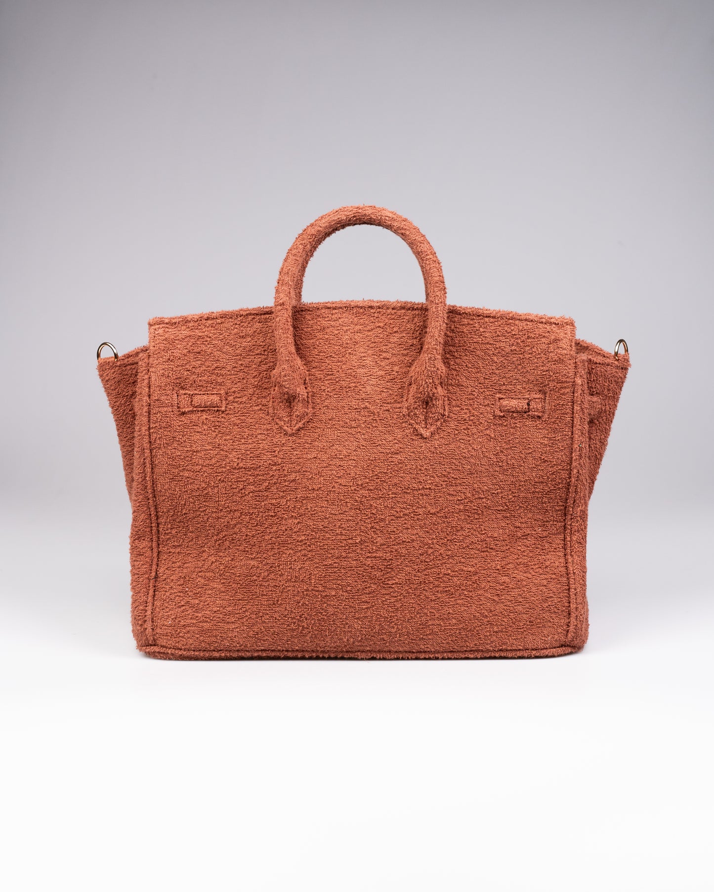 Cedrinè Paris Chestnut Terry Handbag