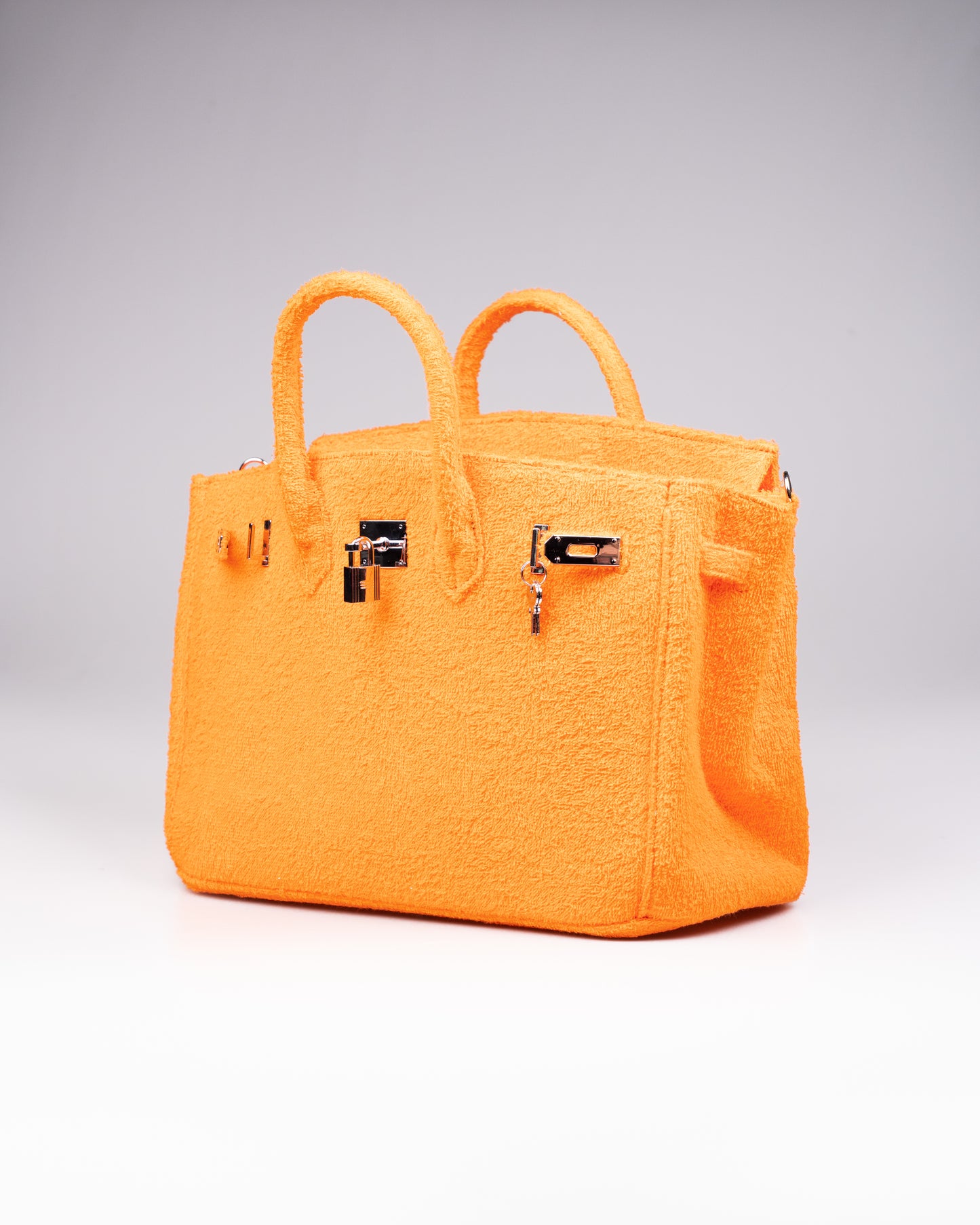 Cedriné Paris Orange Terry Handbag
