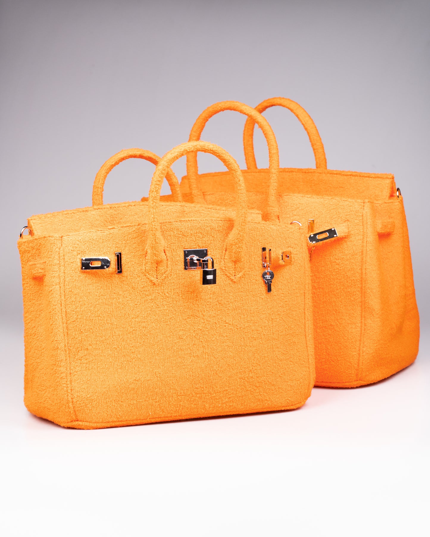 Cedriné Paris Orange Terry Handbag