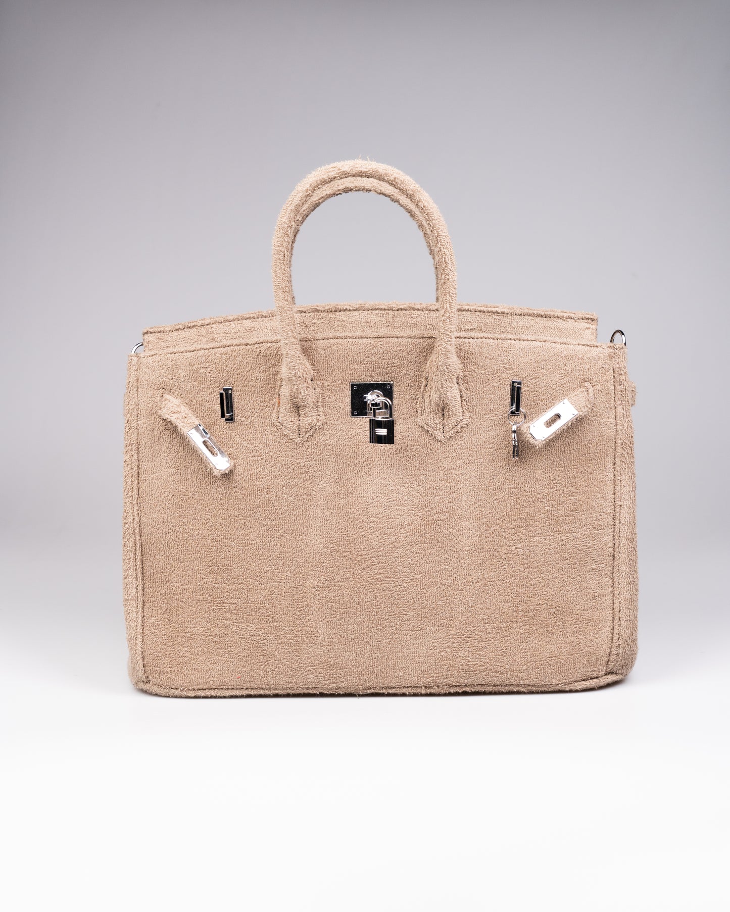Cedriné Paris Taupe Terry Handbag