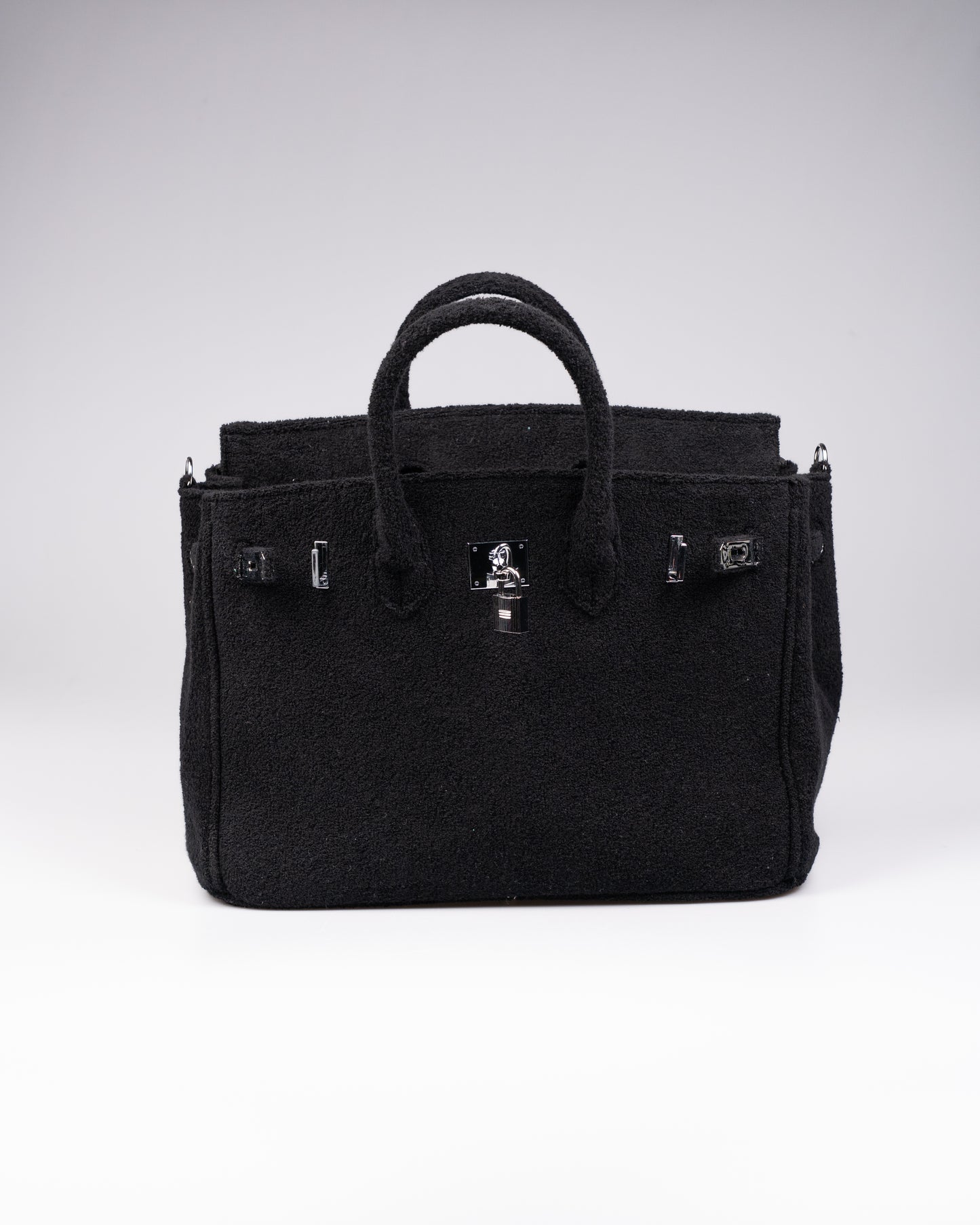 Cedriné Paris Black Terry Handbag